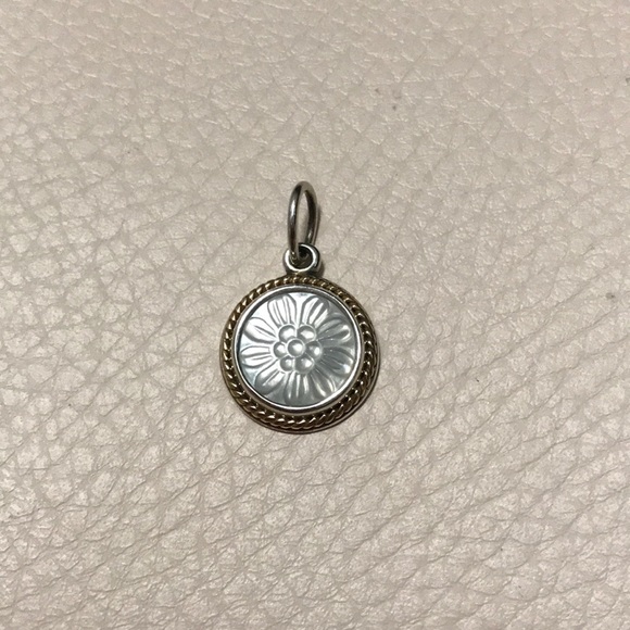 pandora mother of pearl pendant